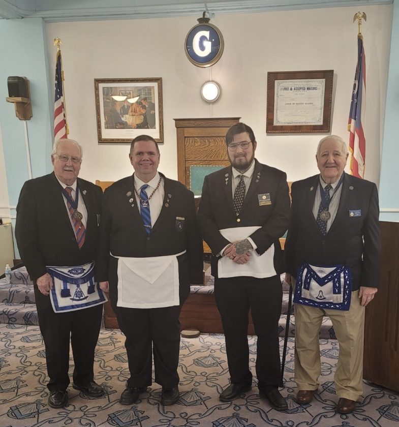 Flushing lodge’s newest member of Royal Scofield Society News